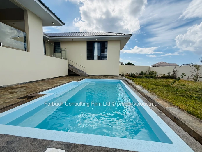 A louer - nouvelle villa privée à Jardin d’Anna -Flic en Flac